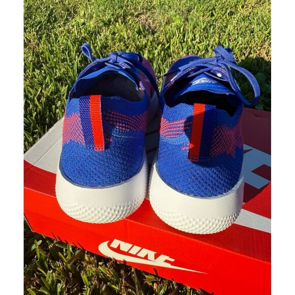 11 MEN'S NIKE FREE 2025 BLUE ORANGE WHITE SNEAKERS SPORTSWEAR HF1078-401 RUNNING - Picture 7 of 11